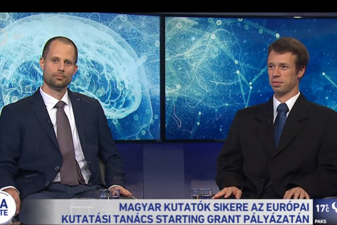 Hangya Balázs és Bőhm Gergely az M1-en az új ERC-nyertesekről