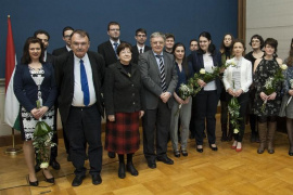 Tizennyolc fiatal kutató vehette át az Akadémiai Ifjúsági Díjat