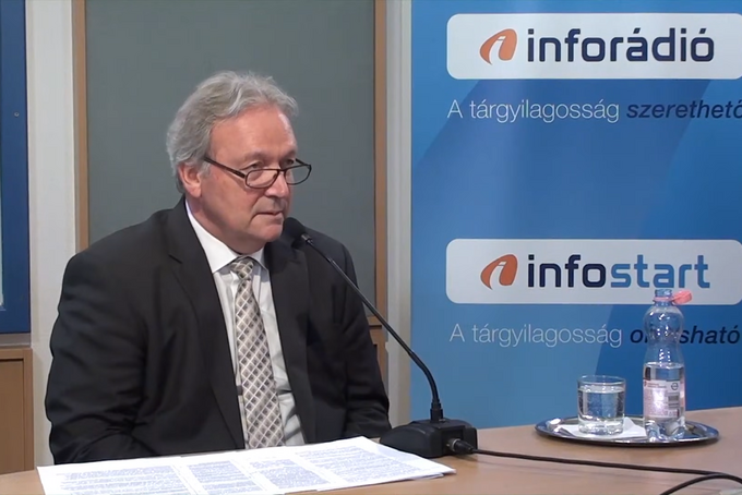 Freund Tamás az InfoRádió Aréna című műsorában