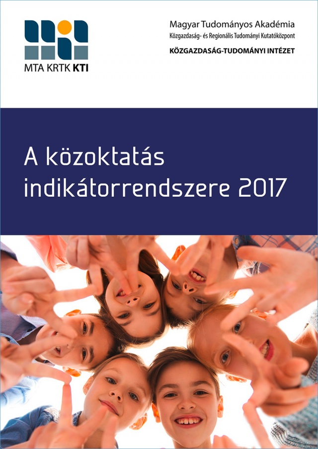 A közoktatás indikátorrendszere 2017 című kötet borítója