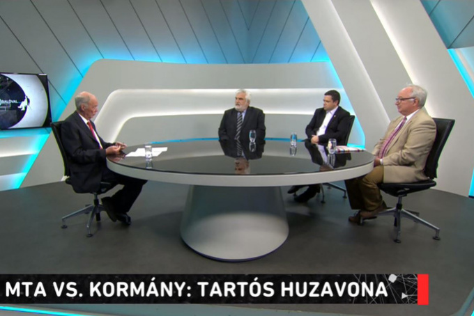 Az MTA–ITM tárgyalásokról a Magyarul Balóval című műsorban
