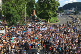 Lovász László üzenete a vasárnapi demonstráció résztvevőihez