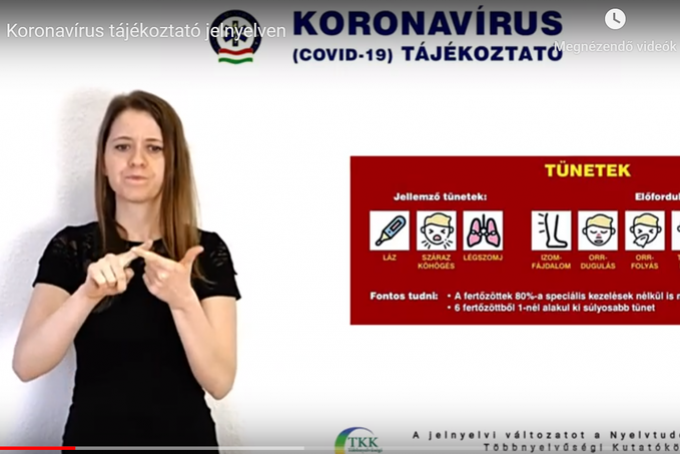Jelnyelven és cigány nyelven készített koronavírus-tájékoztatót az MTA oktatási kutatócsoportja