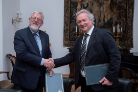 Megújított kétoldalú megállapodás – Az MTA-n járt az Észt Tudományos Akadémia elnöke