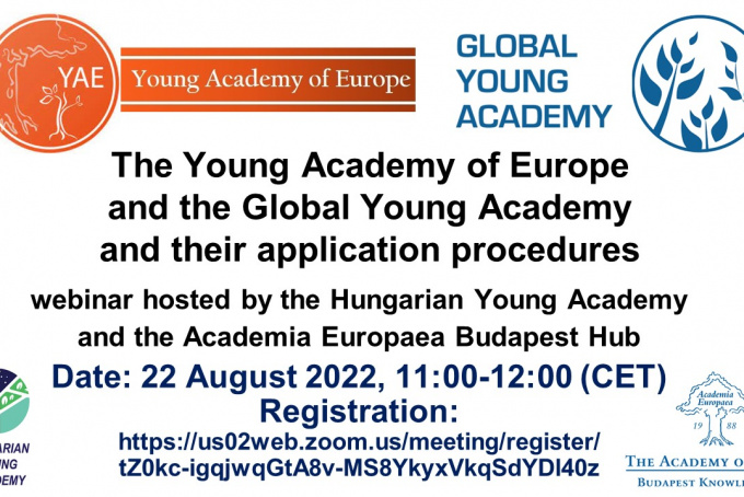 Webinar on the Young Academy of Europe and the Global Young Academy