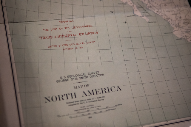 Amerikai körútjáról hozta haza ezt a térképet Cholnoky