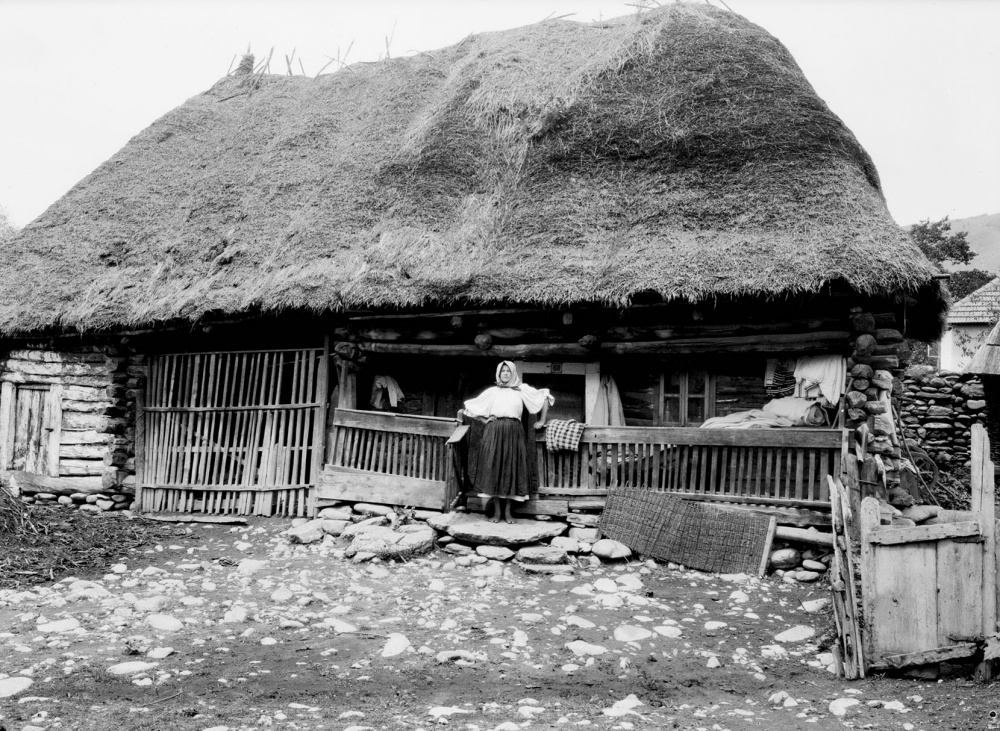 Pelan Juon háza Pujon, Hunyad vármegye, Magyarország 1911.VI.30.