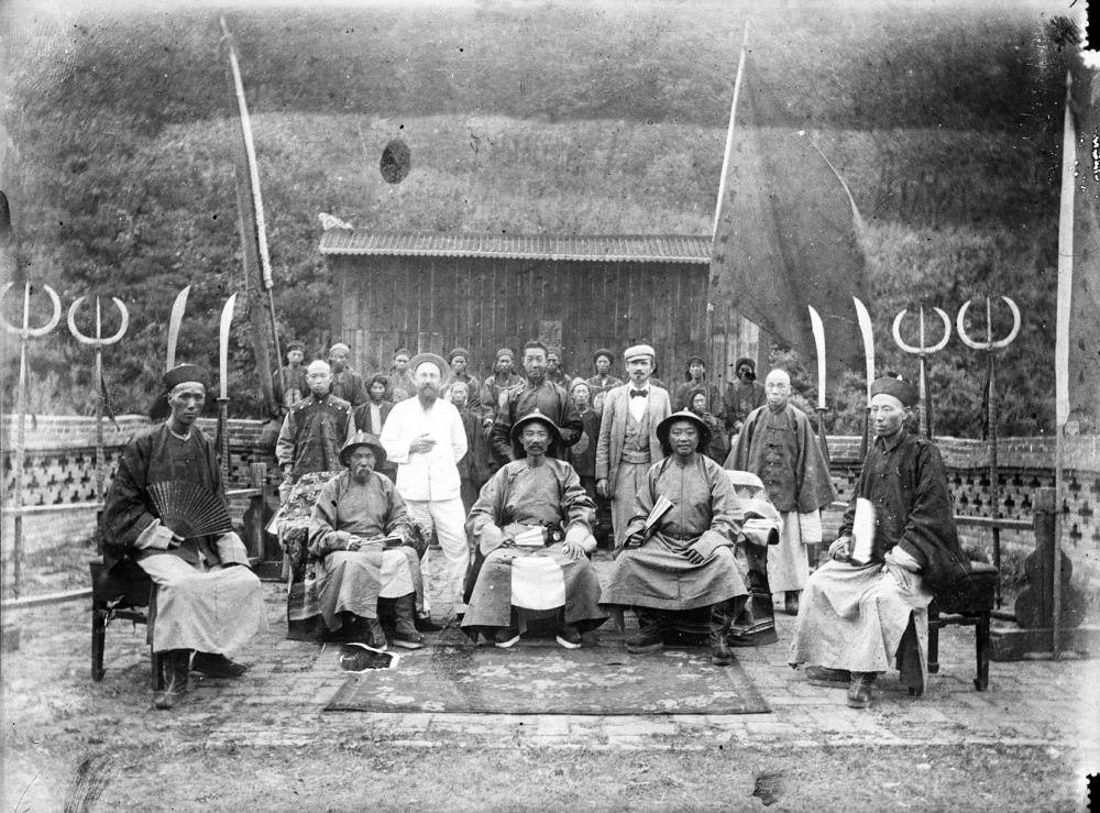 Tien-pao-san személyzete, Kína