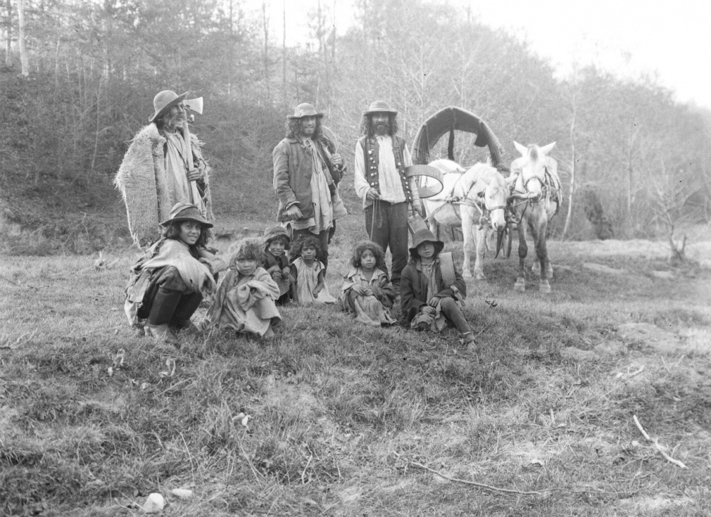 Csizér. Sátoros czigányok. Szilágy vármegye, Magyarország, 1913.XI.5.