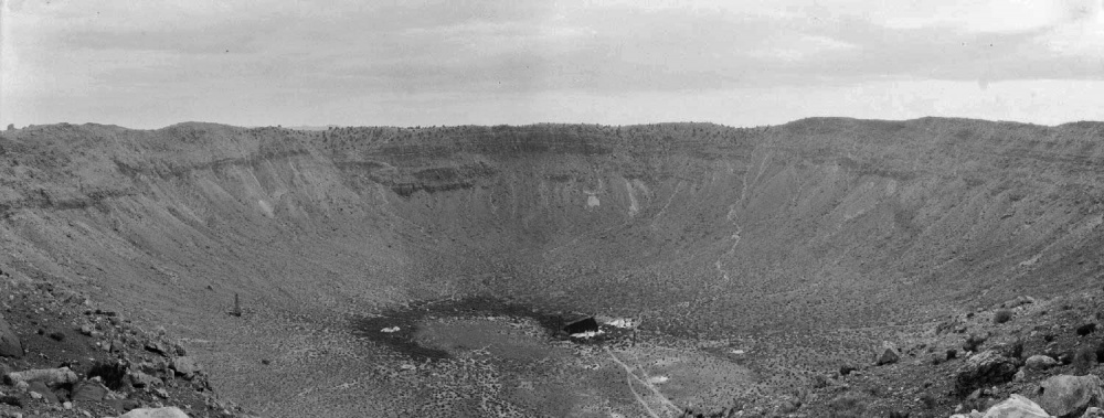 Meteor kráter Arizona. USA, 1912.X.1.