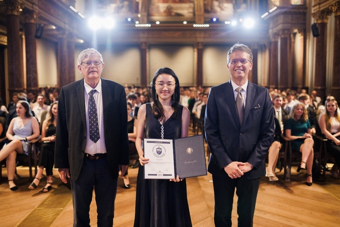 First Graduation Ceremony of the National Academy of Scientist Education (NASE) High School Programme Held at the Hungarian Academy of Sciences