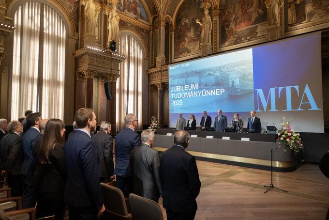 200 év a tudás és a társadalom szolgálatában – Videón a Jubileumi Tudományünnep 2025 című programsorozat nyitóünnepsége