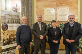 Kettős koszorúzás – Széchenyi István és Sina Simon előtt tisztelgett a 200 éves Akadémia