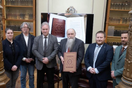 Széchenyi-lakomák emlékkönyve – Bemutatták a Nemzeti Casino serlegbeszédeit tartalmazó díszalbum hasonmás kiadását