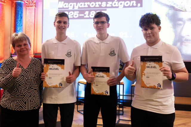 Reformok kora – A tatabányai Szent Margit Gimnázium és Általános Iskola csapata nyerte az MTA  Alumni Program tanulmányi versenyét