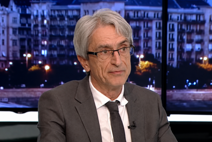Pósfai Mihály, az MTA megválasztott elnöke az ATV Egyenes beszéd című műsorában