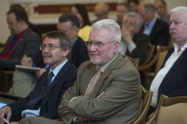 Pálinkás József az EASAC energia és környezetvédelmi paneljeinek 2018-as, közös budapesti ülésén