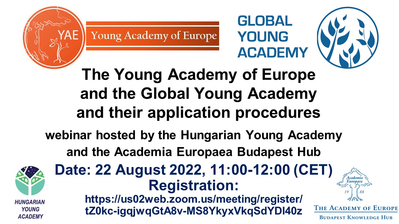 'The Young Academy of Europe and the Global Young Academy and their application procedures