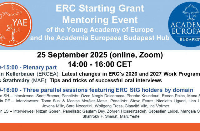 5th ERC Starting Grant Mentoring Event - Focus on the Oral Interview Process