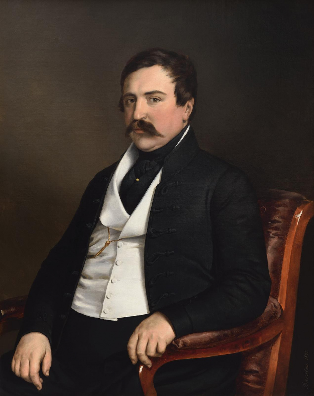 Barabás Miklós: Deák Ferenc, 1841