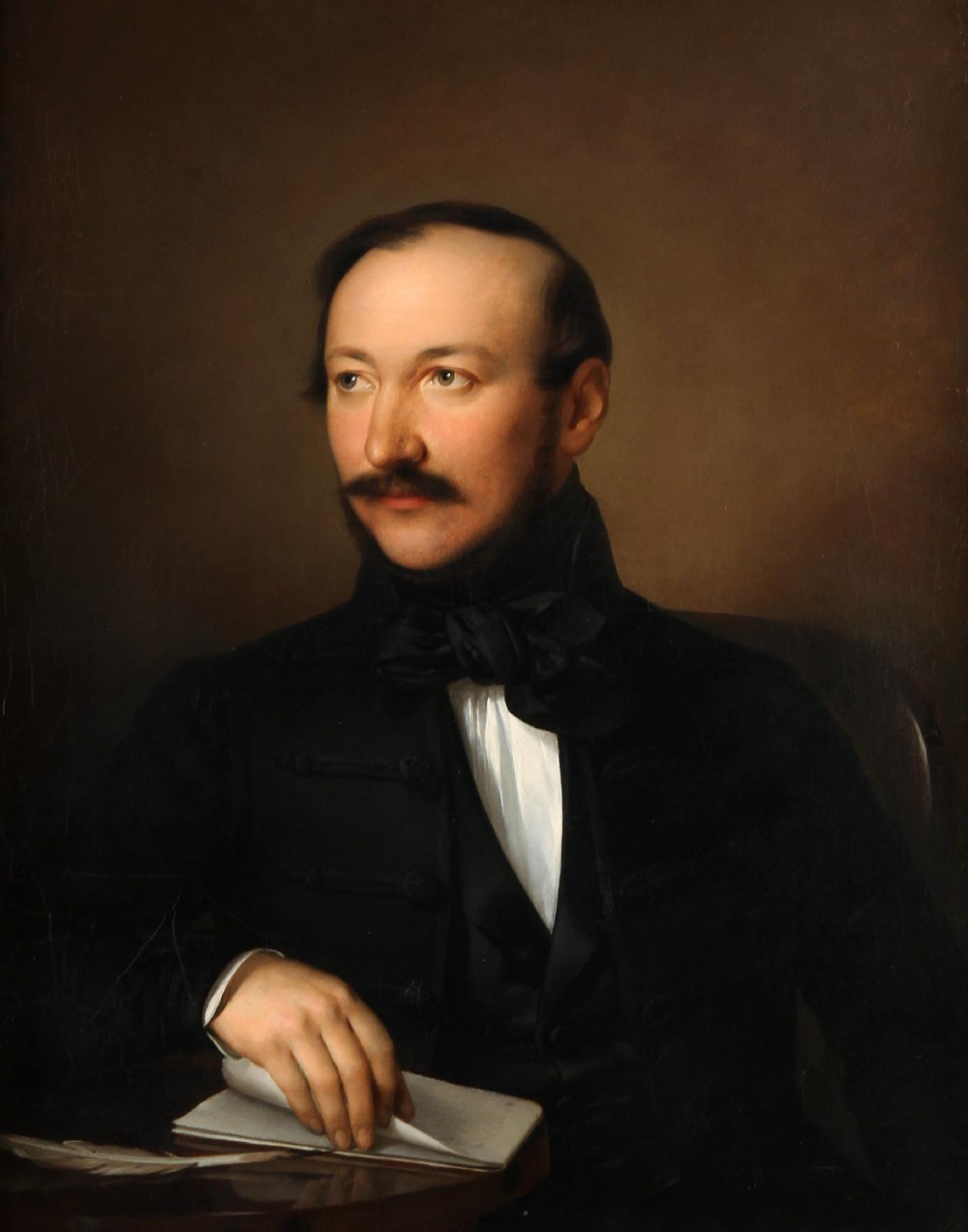 Barabás Miklós: Vörösmarty Mihály, 1836