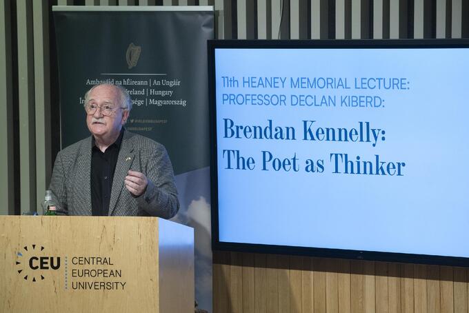 XI. Seamus Heaney-emlékbeszéd