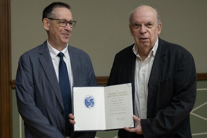 Peternák Miklós székfoglaló előadása