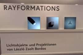 Erdély Dániel Bordos László Zsolt kiállításán Stuttgartban