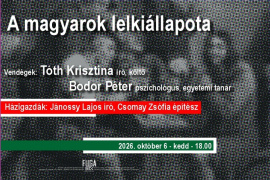 Építész kávéház: Tóth Krisztinával és Bodor Péterrel